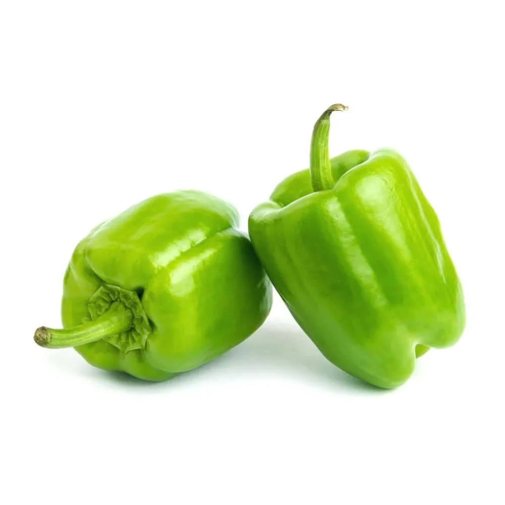 Capsicum Light Green Small Med Size (400g)